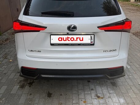 2019 Lexus NX 200 I Рестайлинг, белый, 3100000 рублей, вид 2