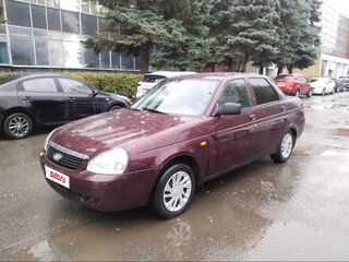 2008 Lada (ВАЗ) Priora I, пурпурный, 140000 рублей, вид 2