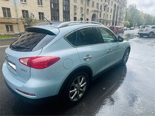 2012 Infiniti EX25 I (J50), голубой, 1500000 рублей, вид 4