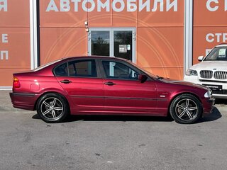 1998 BMW 3 серии 318i IV (E46), красный, 650000 рублей, вид 4