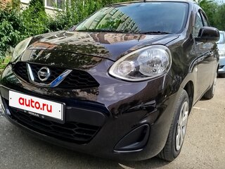 2016 Nissan March IV (K13) Рестайлинг, фиолетовый, 750000 рублей, вид 2