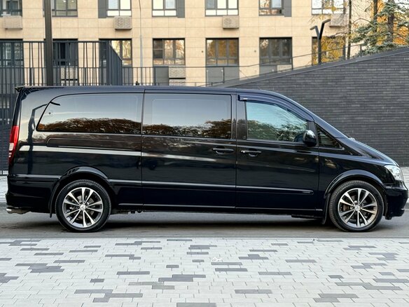 2012 Mercedes-Benz Viano Extralong L3 I (W639) Рестайлинг, чёрный, 2390000 рублей - вид 6