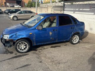 2006 Lada (ВАЗ) Kalina I, синий, 135000 рублей, вид 4