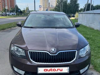 2014 Skoda Octavia III (A7), коричневый, 800000 рублей, вид 1