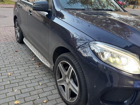 2017 Mercedes-Benz GLE 300 I (W166), синий, 3100000 рублей, вид 2