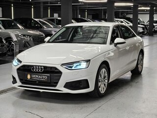 2021 Audi A4 40 TFSI V (B9) Рестайлинг, белый, 3130000 рублей, вид 3