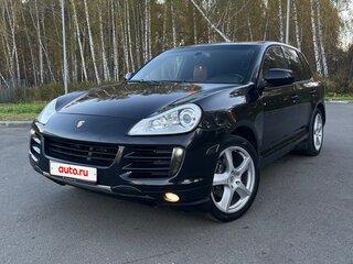 2008 Porsche Cayenne I Рестайлинг (957), чёрный, 1000000 рублей, вид 3