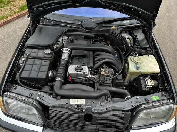 1994 Mercedes-Benz C-Класс 250 I (W202), чёрный, 600000 рублей - вид 18