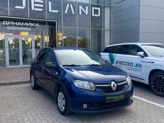 2016 Renault Logan II, синий, 499000 рублей, вид 3