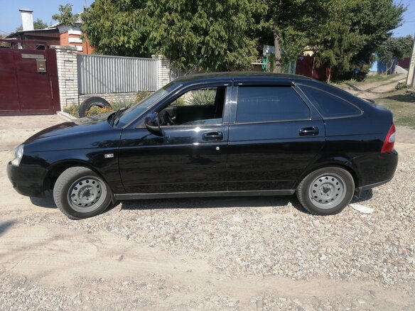 2013 Lada (ВАЗ) Priora I Рестайлинг, чёрный - вид 10