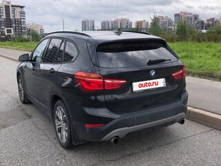 2017 BMW X1 20i xDrive II (F48), чёрный, 2950000 рублей, вид 4