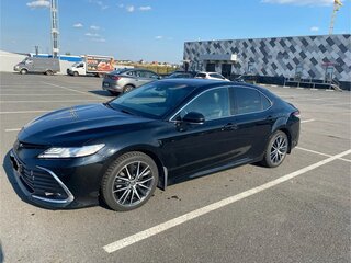 2021 Toyota Camry VIII (XV70) Рестайлинг, чёрный, 3260000 рублей, вид 1