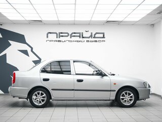 2006 Hyundai Accent ТагАЗ II, серебристый, 549000 рублей, вид 5