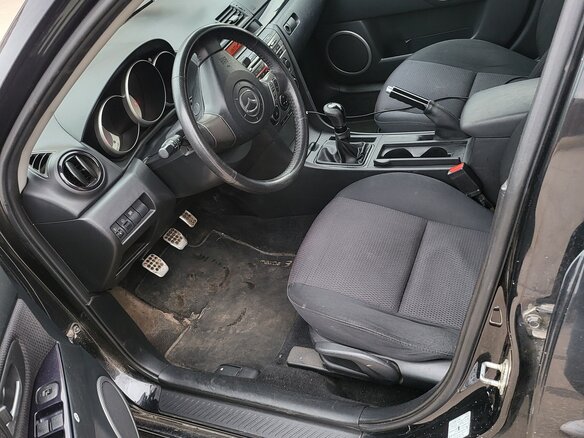 2008 Mazda 3 I (BK) Рестайлинг, чёрный, 900000 рублей - вид 15