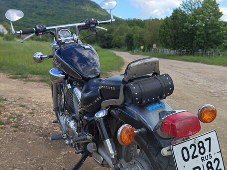 1992 Yamaha XV400 Virago, чёрный, 250000 рублей, вид 3