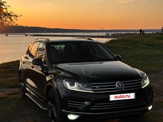2017 Volkswagen Touareg II Рестайлинг, синий, 2600000 рублей, вид 1