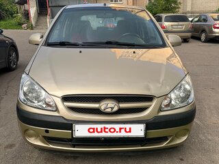 2006 Hyundai Getz I Рестайлинг, бежевый, 415000 рублей, вид 1