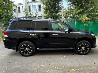 2012 Toyota Land Cruiser 200 Series Рестайлинг 1, чёрный, 4500000 рублей, вид 4