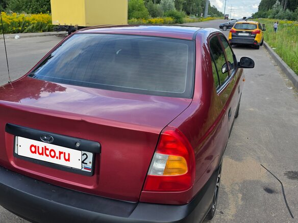2006 Hyundai Accent ТагАЗ II, красный - вид 6