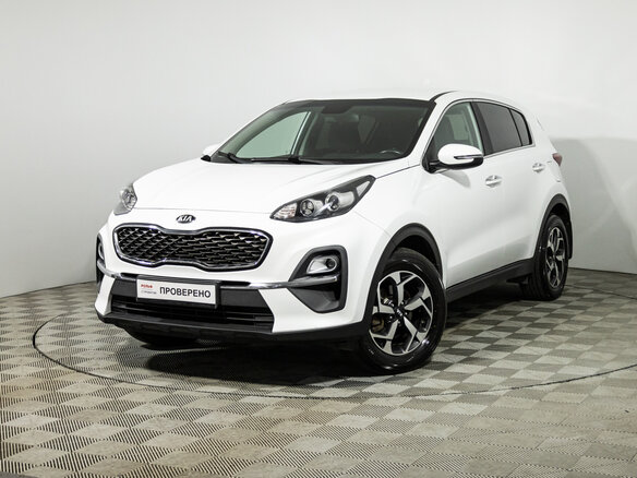 2021 Kia Sportage IV Рестайлинг, белый, 1999700 рублей