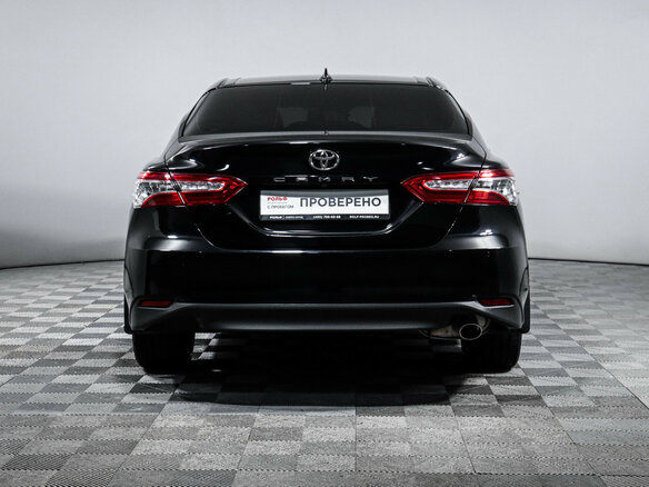 2021 Toyota Camry VIII (XV70) Рестайлинг, чёрный, 3175000 рублей - вид 5