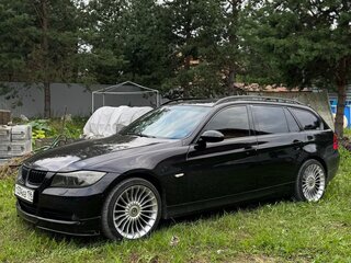 2007 BMW 3 серии 330i xDrive V (E90/E91/E92/E93), чёрный, 1500000 рублей, вид 2
