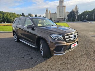 2017 Mercedes-Benz GLS 400 I (X166), коричневый, 3600000 рублей, вид 4