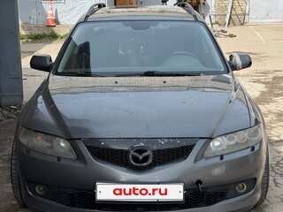 2005 Mazda 6 I (GG) Рестайлинг, серый, 430000 рублей, вид 1