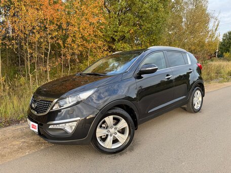 2012 Kia Sportage III, чёрный, 1080000 рублей, вид 1