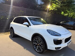 2015 Porsche Cayenne Diesel II Рестайлинг (958), белый, 4000000 рублей, вид 1