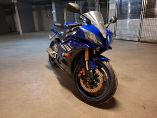 2007 Yamaha YZF-R6, синий, 630000 рублей, вид 1