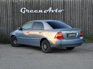 2003 Toyota Corolla IX (E120, E130), голубой, 338000 рублей, вид 3