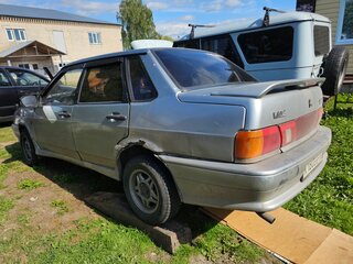 2002 Lada (ВАЗ) 2115, серебристый, 42000 рублей, вид 3