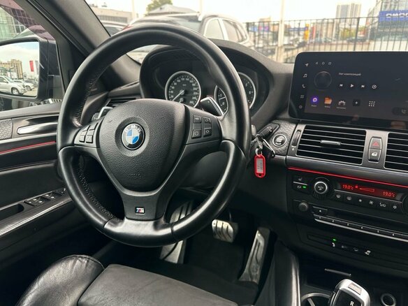 2012 BMW X6 35i I (E71) Рестайлинг, чёрный - вид 26