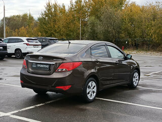 2014 Hyundai Solaris I Рестайлинг, коричневый, 967000 рублей, вид 5