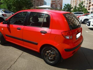 2005 Hyundai Getz I, красный, 299000 рублей, вид 3