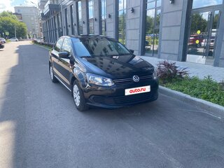 2013 Volkswagen Polo V, чёрный, 720000 рублей, вид 3