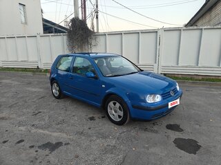 2001 Volkswagen Golf IV, синий, 350000 рублей, вид 3