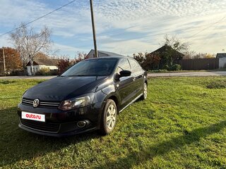 2012 Volkswagen Polo V, чёрный, 750000 рублей, вид 2
