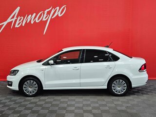 2018 Volkswagen Polo V Рестайлинг, белый, 1040000 рублей, вид 2