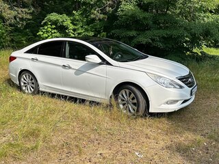 2012 Hyundai Sonata VI (YF), белый, 1230000 рублей, вид 4