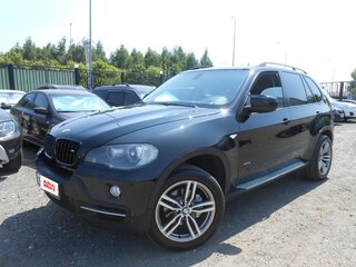 2007 BMW X5 3.0si II (E70), чёрный, 1425000 рублей, вид 3