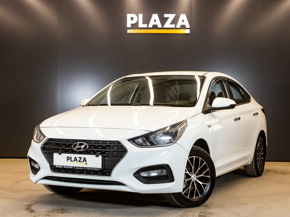 2018 Hyundai Solaris II, белый, 1175000 рублей