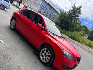 2006 Mazda 3 I (BK) Рестайлинг, красный, 270000 рублей, вид 2