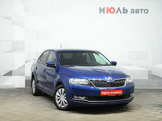 2017 Skoda Rapid I, синий, 1230000 рублей, вид 3