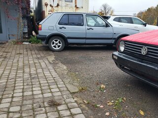 1986 Volkswagen Golf II, красный, 170000 рублей, вид 3