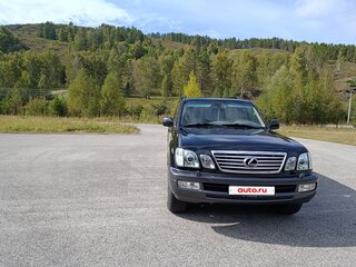 2007 Lexus LX 470 II Рестайлинг, чёрный, 1850000 рублей, вид 2