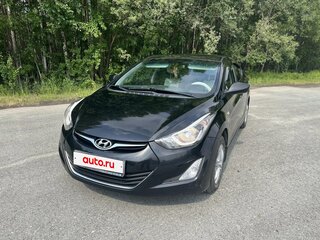 2015 Hyundai Elantra V (MD) Рестайлинг, чёрный, 1200000 рублей, вид 2