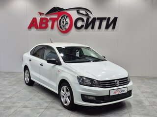 2019 Volkswagen Polo V Рестайлинг, белый, 1030000 рублей, вид 1