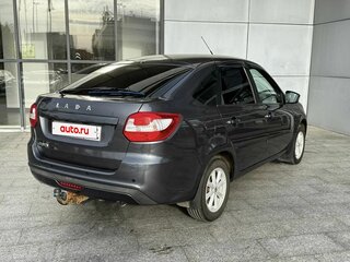2018 Lada (ВАЗ) Granta I Рестайлинг, серый, 630000 рублей, вид 4